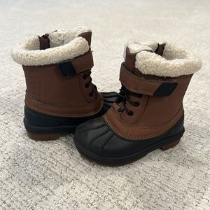 Kids Snow Boots, Cat & Jack size T 10, Brown